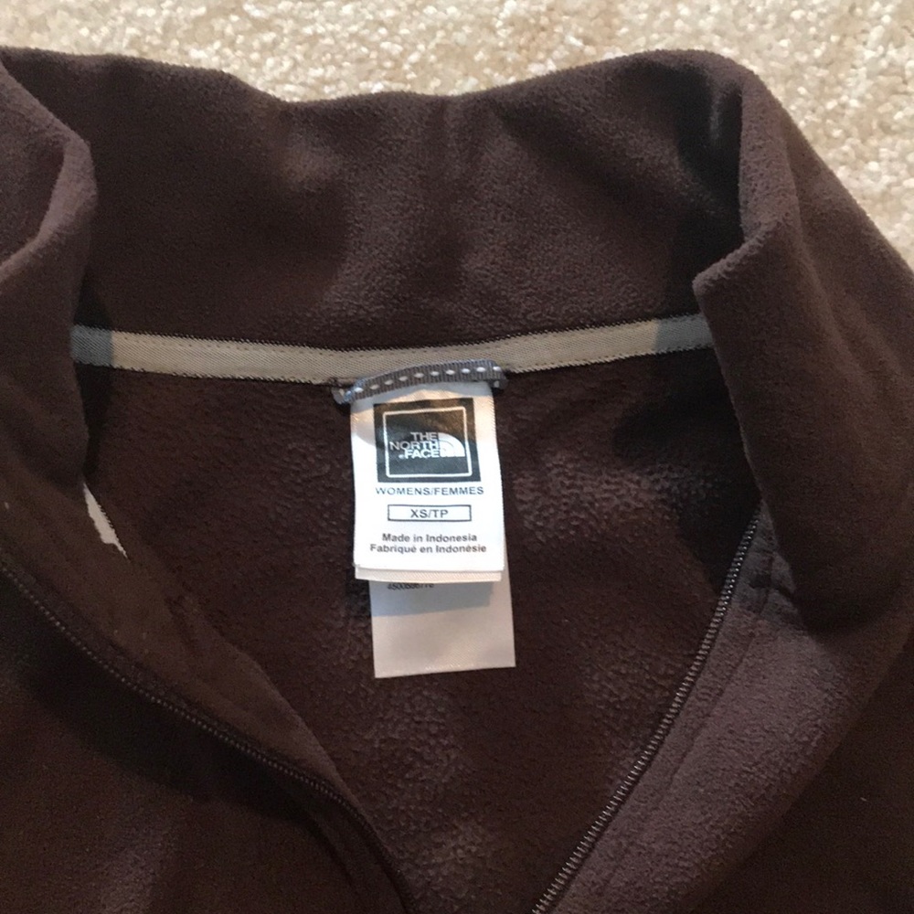 The North Face Brown xs Fleece - Picture 4 of 4